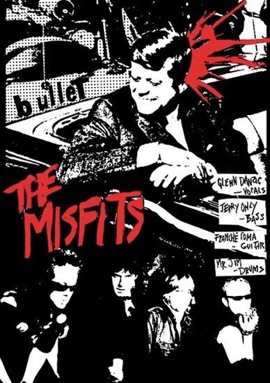 The Misfits "Bullet" Poster 24" x 36" New! Art:Art Posters Cozy Home Treasures   