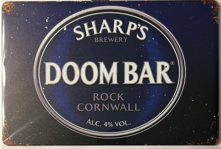 Sharp's Brewery Doombar Rock Cornwall Novelty Metal Sign 12" x 8" Wall Art Home & Garden:Home Décor:Plaques & Signs Cozy Home Treasures   