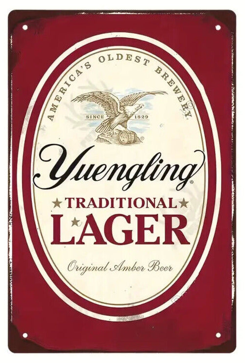 Yuengling Traditional Lager Beer Novelty Metal Sign 8" x 12" Home & Garden:Home Décor:Plaques & Signs Cozy Home Treasures   