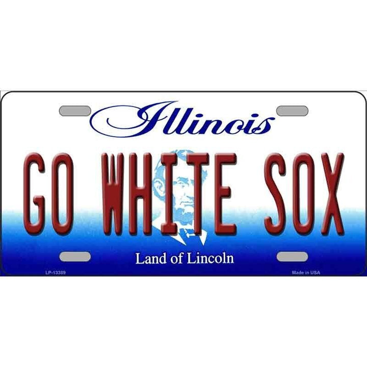 Go White Sox Illinois Novelty Metal License Plate 12" x 6" eBay Motors:Parts & Accessories:Car & Truck Parts & Accessories:Exterior Parts & Accessories:License Plates & Frames Cozy Home Treasures   