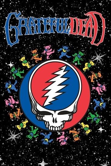 Grateful Dead Poster 24" x 36" New!  Cozy Home Treasures   