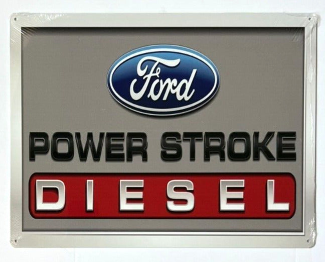 Ford Power Stroke Diesel Licensed Novelty Sign 16" x 12.5" New! Home & Garden:Home Décor:Plaques & Signs Desperate Enterprises   