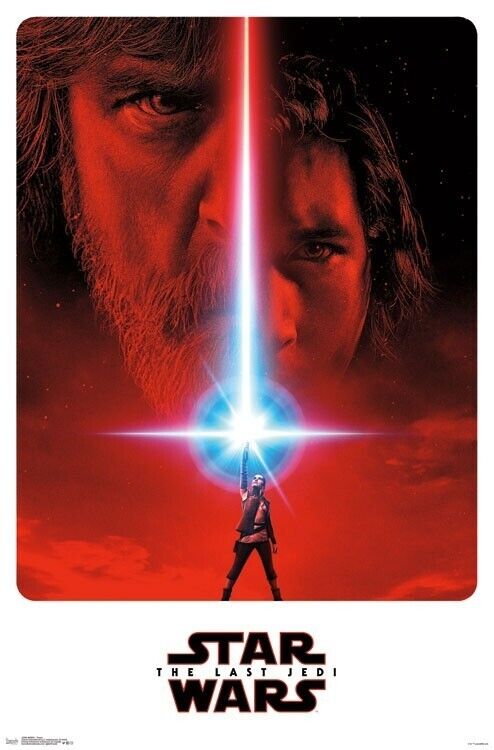 Star Wars The Last Jedi Movie Poster 24" x 36" New! Art:Art Posters Cozy Home Treasures   