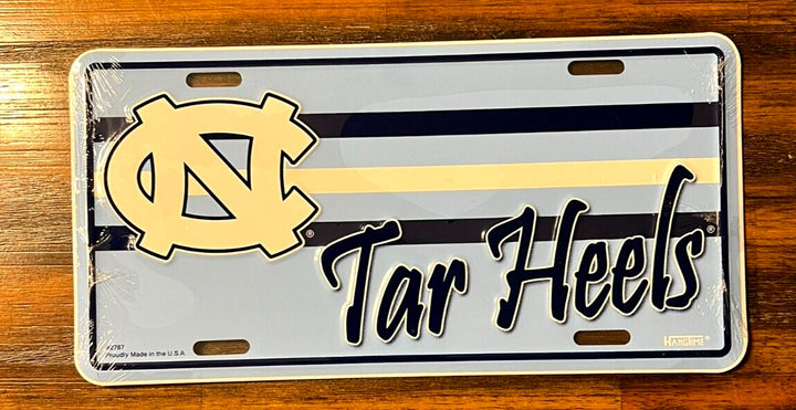 North Carolina Tar Heels Collegiate Licensed Novelty License Plate 6" x 12" eBay Motors:Parts & Accessories:Car & Truck Parts & Accessories:Exterior Parts & Accessories:License Plates & Frames Hangtime   