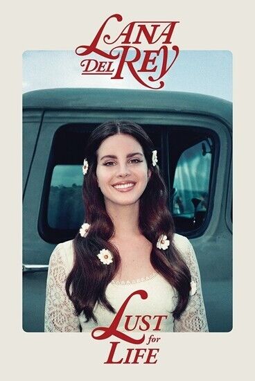 Lana Del Rey Lust For Life Poster 24" x 36" New!  Cozy Home Treasures   