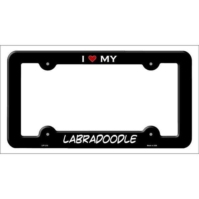 I Love My Labradoodle Metal License Plate Frame eBay Motors:Parts & Accessories:Car & Truck Parts & Accessories:Exterior Parts & Accessories:License Plates & Frames Unbranded   