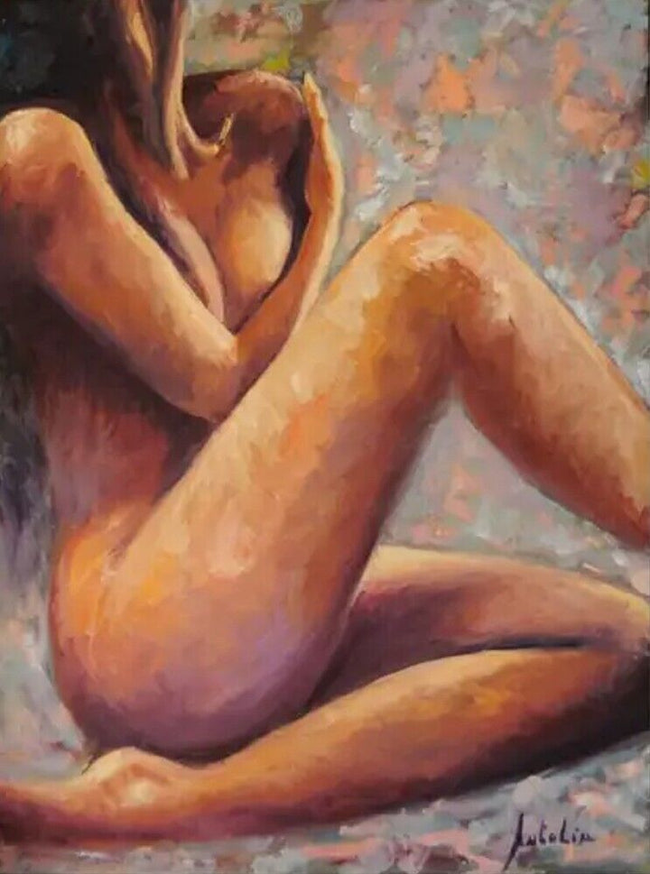 Stunning Abstract Nude Woman Canvas Print 16" x 24" Beautiful! NEW! Home & Garden:Home Décor:Posters & Prints Classic Print Gallery   