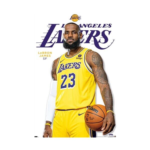 NBA Los Angeles Lakers - LeBron James Poster 22.375" x 34" NEW! Home & Garden:Home Décor:Posters & Prints Trends   