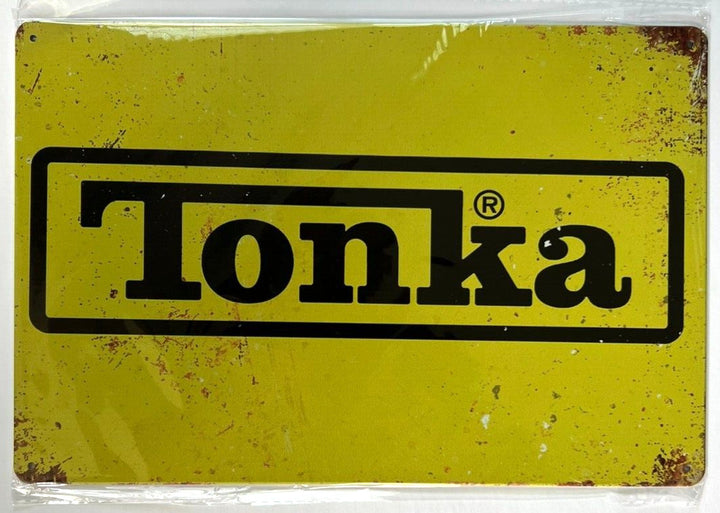 Tonka Vintage Novelty Metal Sign 12" x 8" Wall Art Home & Garden:Home Décor:Plaques & Signs Cozy Home Treasures   