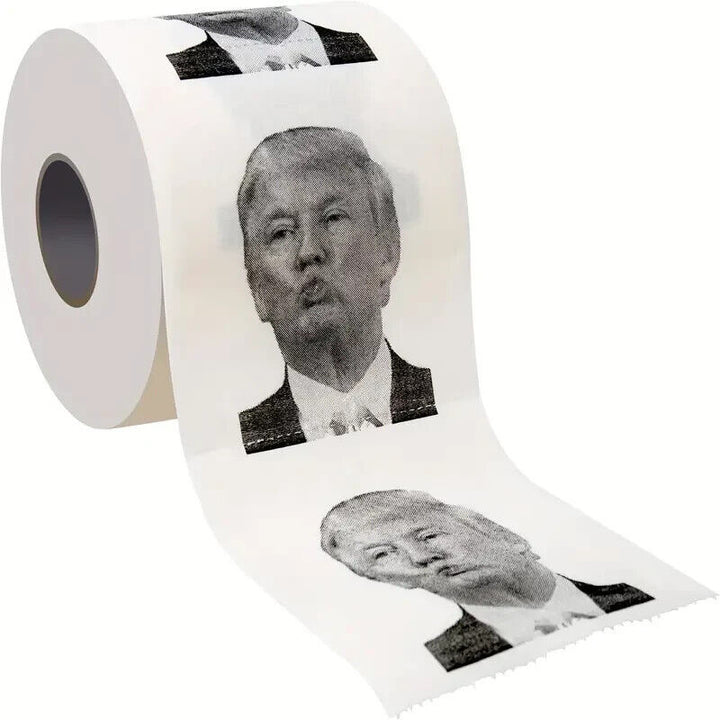 Donald Trump Novelty Toilet Paper Political Humor Home & Garden:Greeting Cards & Party Supply:Party Supplies:Party Gags & Tricks Cozy Home Treasures   