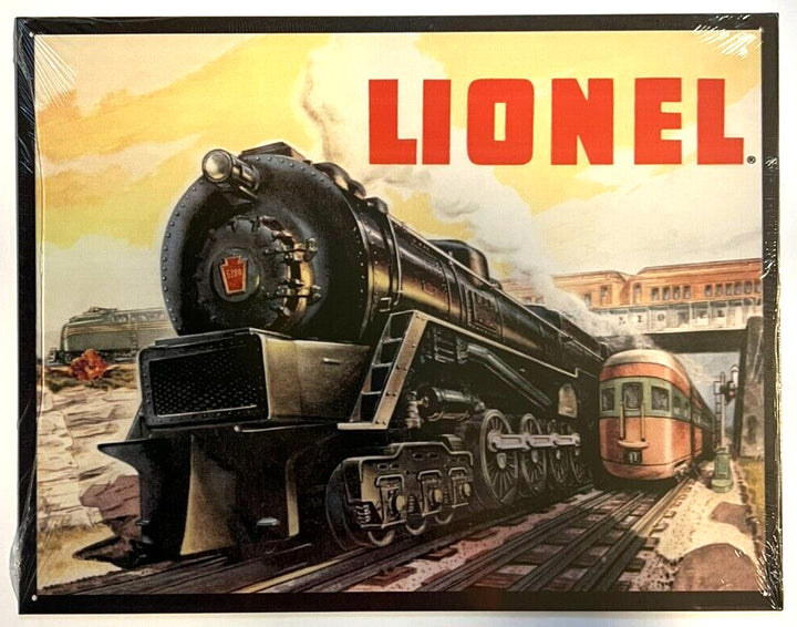 Lionel Trains Steam Engine Novelty Metal Sign 16" x 12.5" New! Home & Garden:Home Décor:Plaques & Signs Desperate Enterprises   