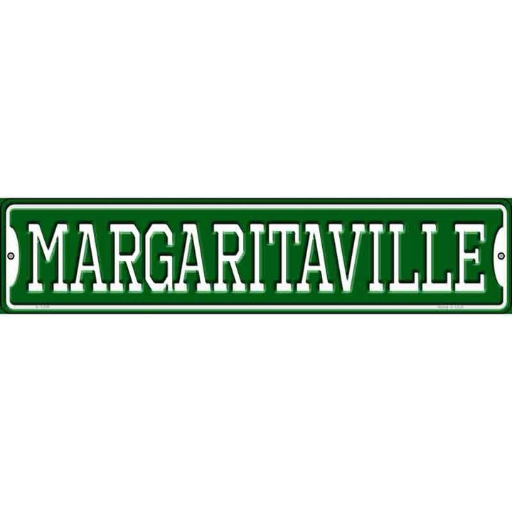 Margaritaville 16" x 4" Novelty Metal Street Sign NEW! Home & Garden:Home Décor:Plaques & Signs Unbranded   