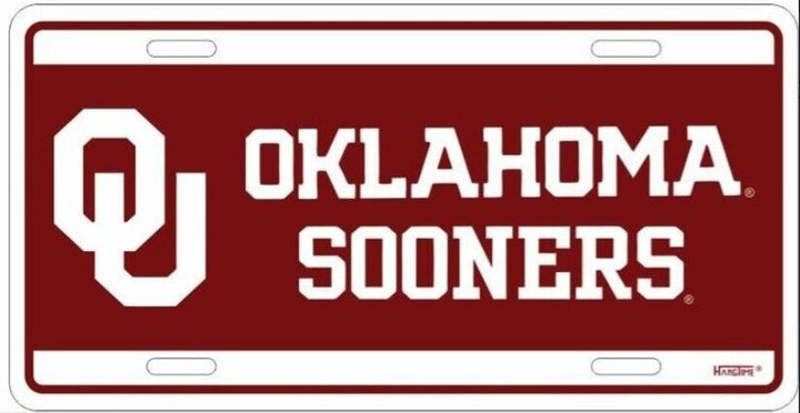 Oklahoma Sooners Collegiate Licensed Novelty License Plate 6" x 12" eBay Motors:Parts & Accessories:Car & Truck Parts & Accessories:Exterior Parts & Accessories:License Plates & Frames Hangtime   