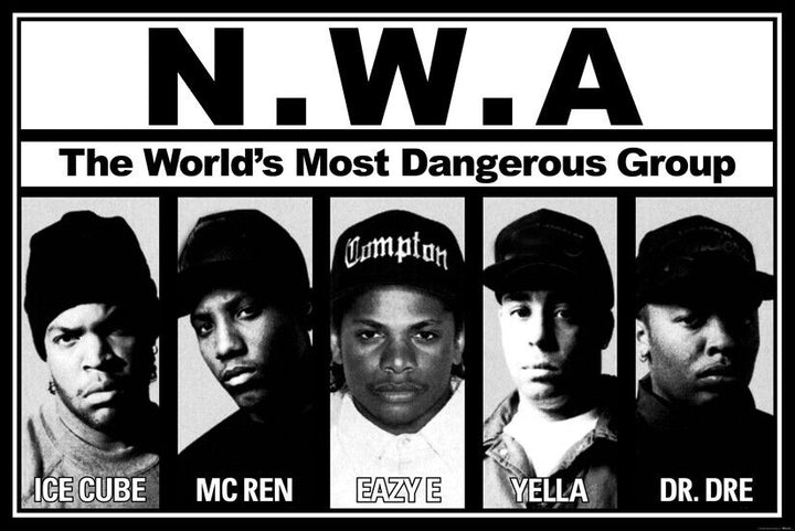 N.W.A. The World's Most Dangerous Group Poster 24" x 36" New! Art:Art Posters Cozy Home Treasures   