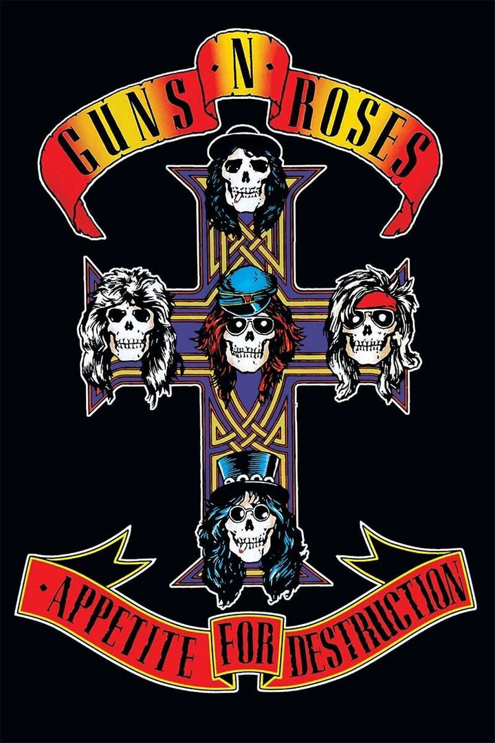 Guns N Roses Appetite For Destruction Poster 24" x 36" New! Art:Art Posters Cozy Home Treasures   