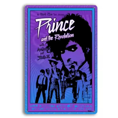 Prince And The Revolution Novelty Metal Sign 12" x 8" Wall Art Home & Garden:Home Décor:Plaques & Signs Cozy Home Treasures   