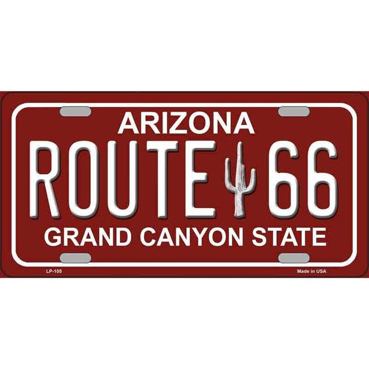 Route 66 Arizona Red Novelty Metal License Plate eBay Motors:Parts & Accessories:Car & Truck Parts & Accessories:Exterior Parts & Accessories:License Plates & Frames Unbranded   