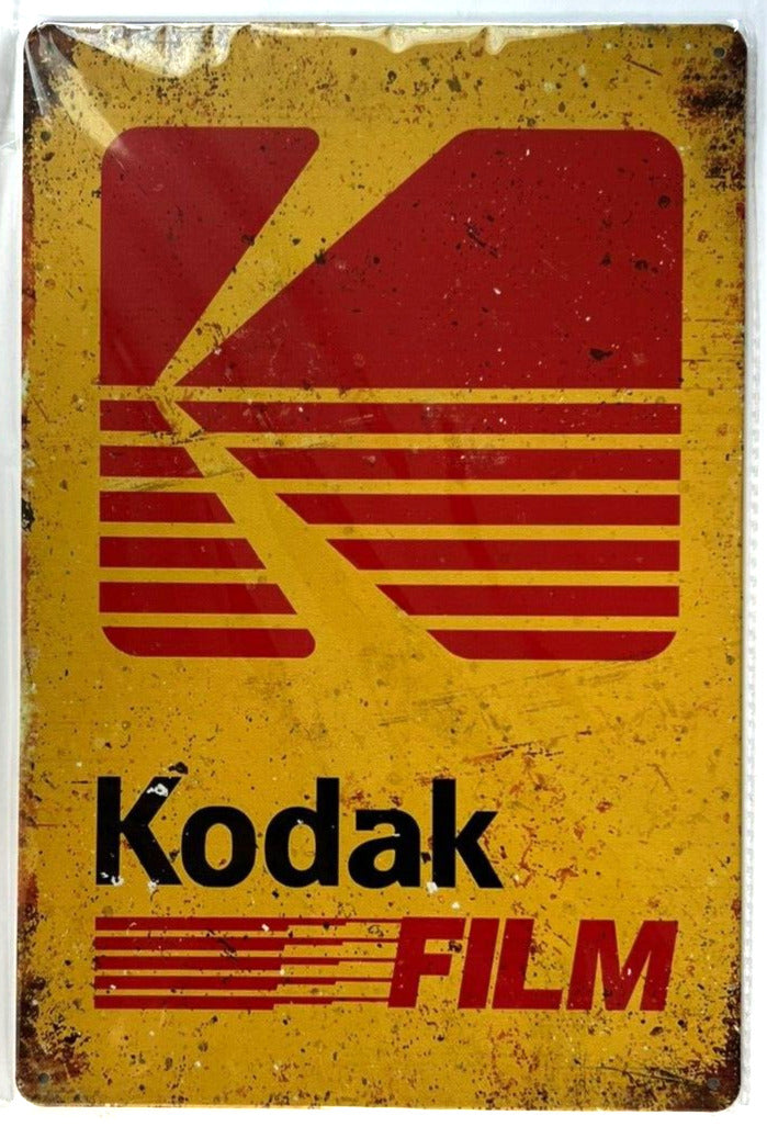 Kodak Film Vintage Novelty Metal Sign 12" x 8" Wall Art Home & Garden:Home Décor:Plaques & Signs Cozy Home Treasures   