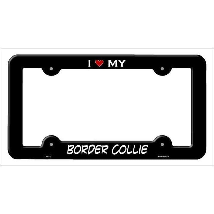 I Love My Border Collie Metal License Plate Frame eBay Motors:Parts & Accessories:Car & Truck Parts & Accessories:Exterior Parts & Accessories:License Plates & Frames Unbranded   