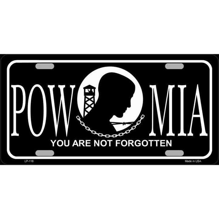 POW-MIA Novelty Metal License eBay Motors:Parts & Accessories:Car & Truck Parts & Accessories:Exterior Parts & Accessories:License Plates & Frames Unbranded   