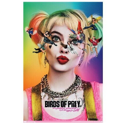 Birds Of Prey Margot Robbie Movie Poster 22.375" x 34" NEW! Home & Garden:Home Décor:Posters & Prints Trends   