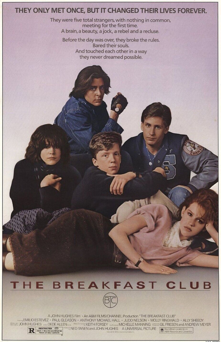 Breakfast Club Movie Poster 24" x 36" New! Art:Art Posters Cozy Home Treasures   