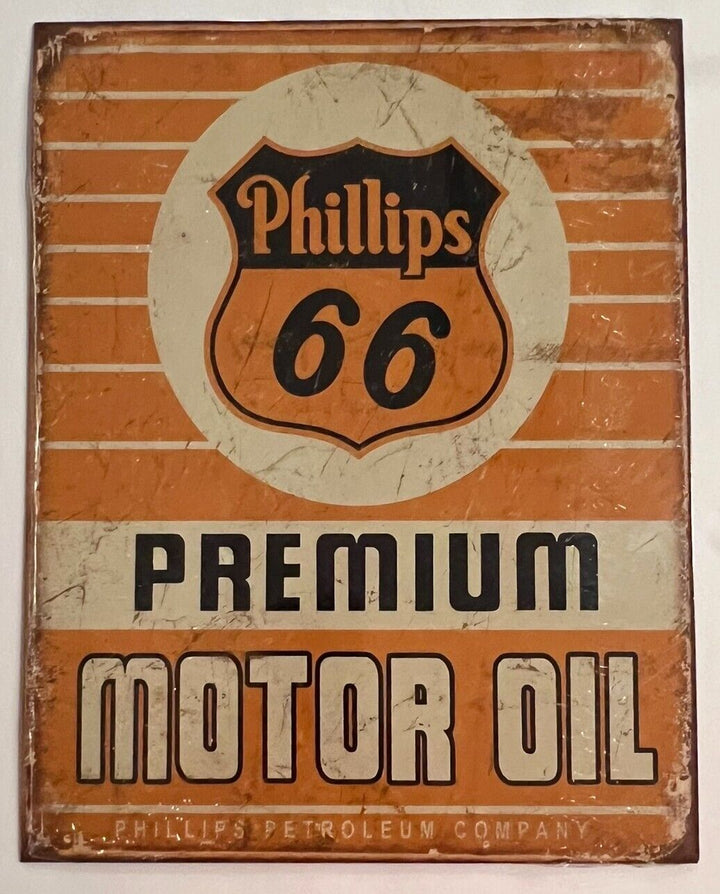 Phillips Premium Motor Oil Vintage Novelty Sign 16" x 12.5" NEW! Home & Garden:Home Décor:Plaques & Signs Desperate Enterprises   