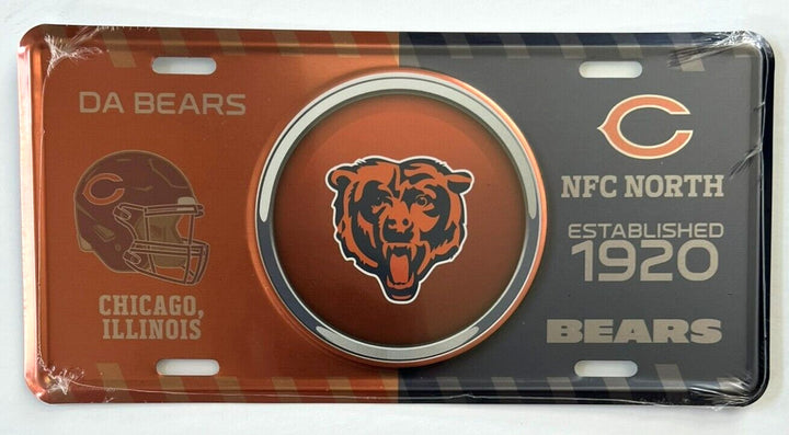 Chicago Bears Established 1920 Licensed Novelty License Plate 6" x 12" eBay Motors:Parts & Accessories:Car & Truck Parts & Accessories:Exterior Parts & Accessories:License Plates & Frames Hangtime   