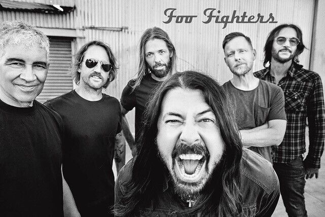 Foo Fighters Group Photo "Scream" Poster 24" x 36" Art:Art Posters Cozy Home Treasures   