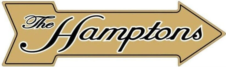 The Hamptons Novelty Metal Arrow Sign 17" x 5" NEW! Home & Garden:Home Décor:Plaques & Signs Unbranded   