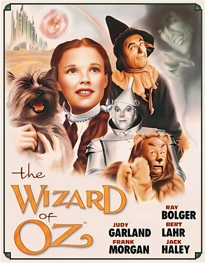 Wizard Of Oz Vintage Novelty Sign 16" x 12.5" Home & Garden:Home Décor:Plaques & Signs Desperate Enterprises   