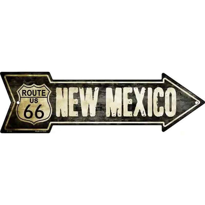 Vintage Route 66 New Mexico 5" x 17" Novelty Metal Arrow Sign Home & Garden:Home Décor:Plaques & Signs Unbranded   