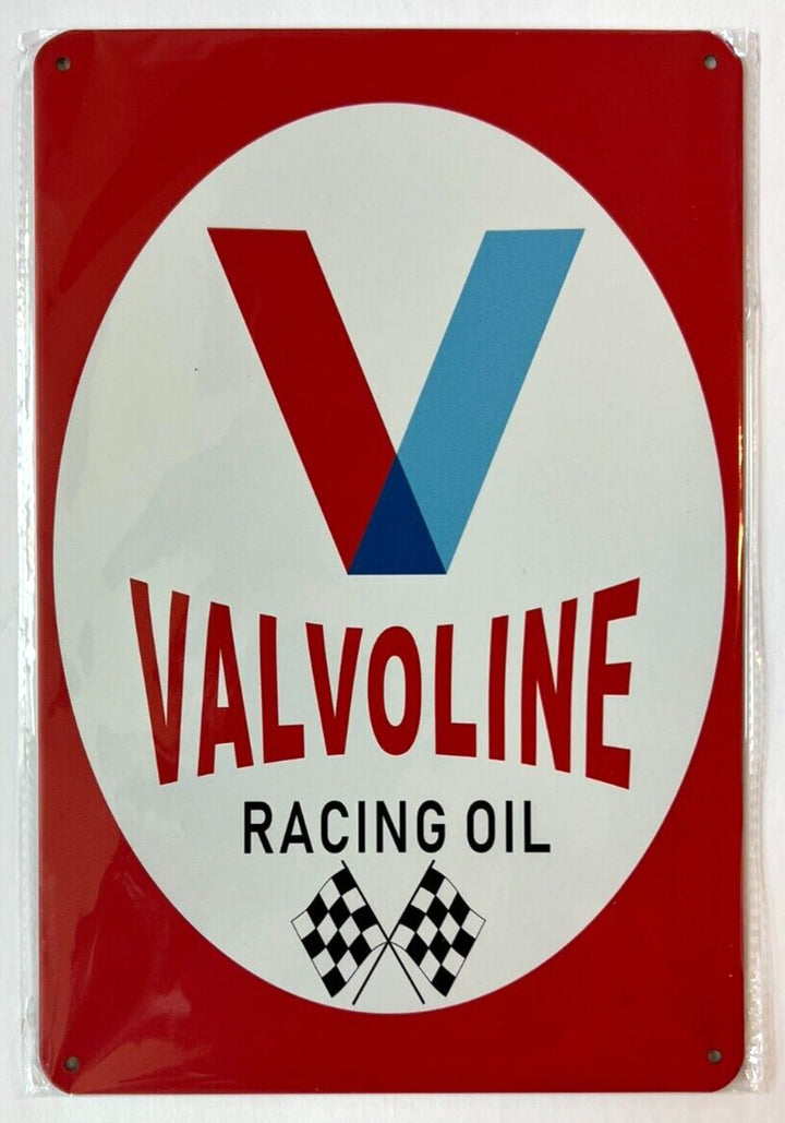 Valvoline Racing Oil Novelty 12" x 8" Metal Sign Wall Art New! Home & Garden:Home Décor:Plaques & Signs Cozy Home Treasures   