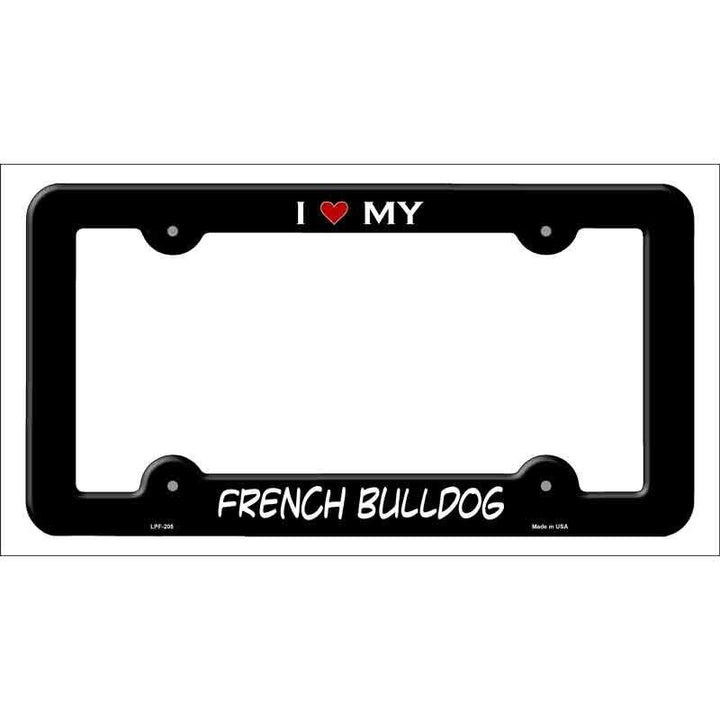 I Love My French Bulldog Metal License Plate Frame eBay Motors:Parts & Accessories:Car & Truck Parts & Accessories:Exterior Parts & Accessories:License Plates & Frames Unbranded   