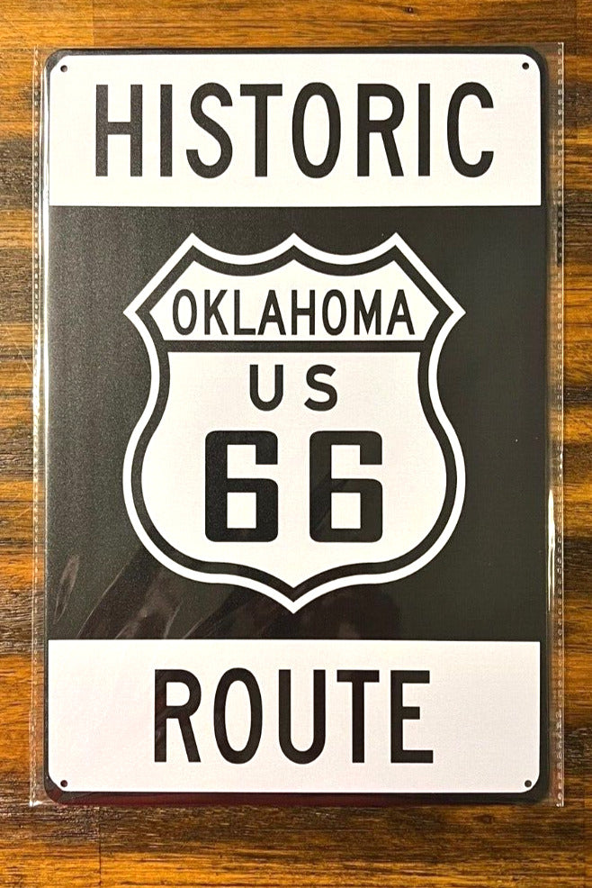 Route 66 Historic Route Novelty Metal Sign 12" x 8" NEW! Home & Garden:Home Décor:Plaques & Signs Cozy Home Treasures   