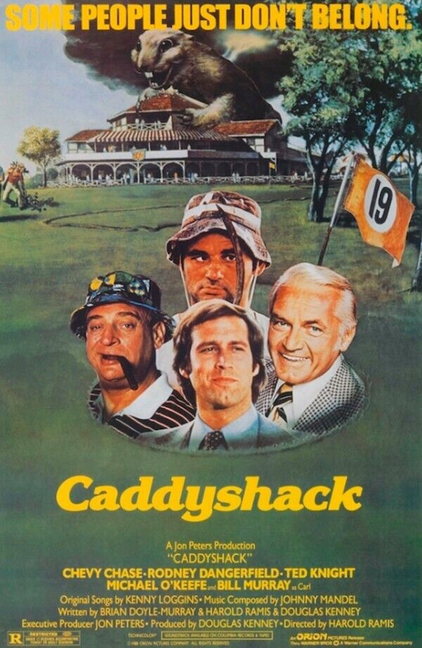 Caddyshack Movie Poster 24" x 36" New! Art:Art Posters Cozy Home Treasures   