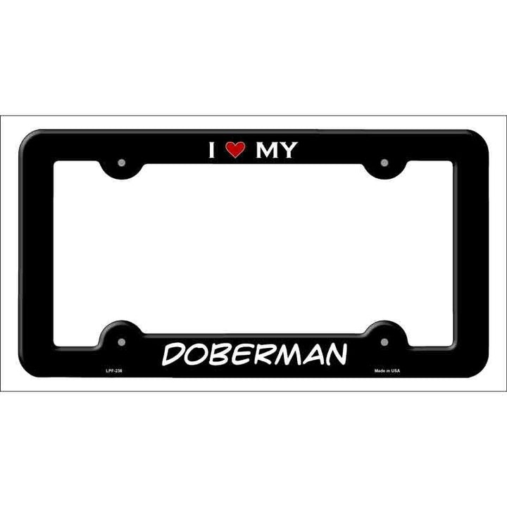 I Love My Doberman Metal License Plate Frame eBay Motors:Parts & Accessories:Car & Truck Parts & Accessories:Exterior Parts & Accessories:License Plates & Frames Unbranded   