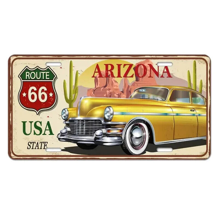 Route 66 Arizona State Novelty Vintage License Plate 6" x 12" New eBay Motors:Parts & Accessories:Car & Truck Parts & Accessories:Exterior Parts & Accessories:License Plates & Frames Cozy Home Treasures   