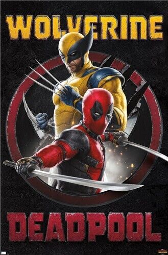 Wolverine Deadpool Movie Poster 22.375" x 34" NEW! Home & Garden:Home Décor:Posters & Prints Trends   