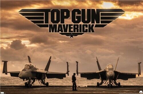 Top Gun Maverick Movie Poster 22.375" x 34" NEW! Home & Garden:Home Décor:Posters & Prints Trends   