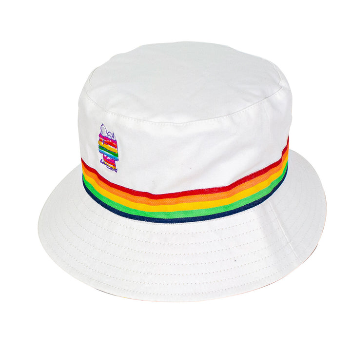 Rainbow House Cotton Bucket Hat  Doba Default  