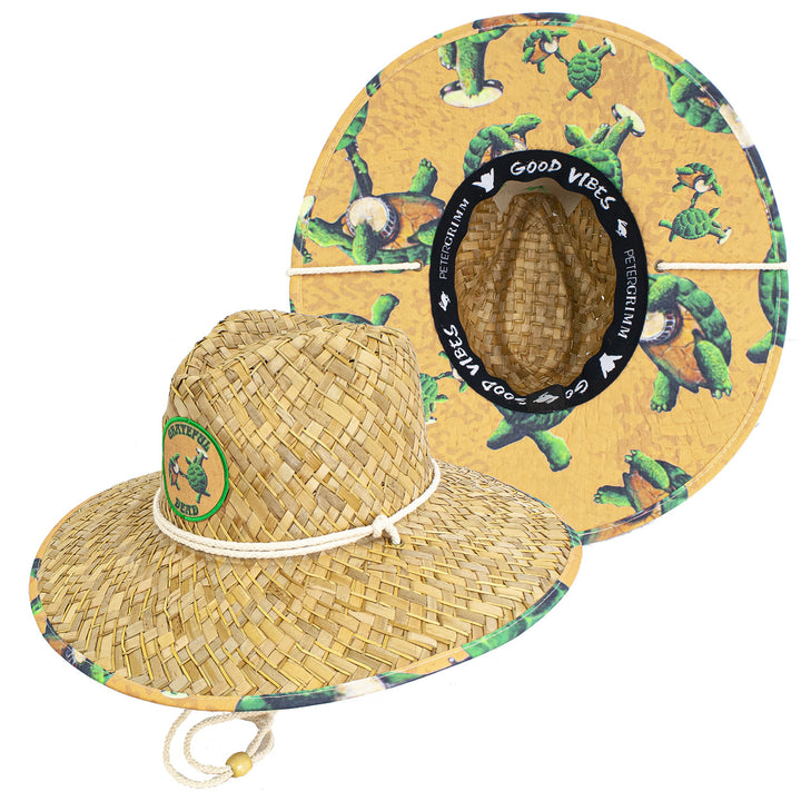 Dancing Turtles Wide Brim Sun Lifeguard Hat  Doba Default  