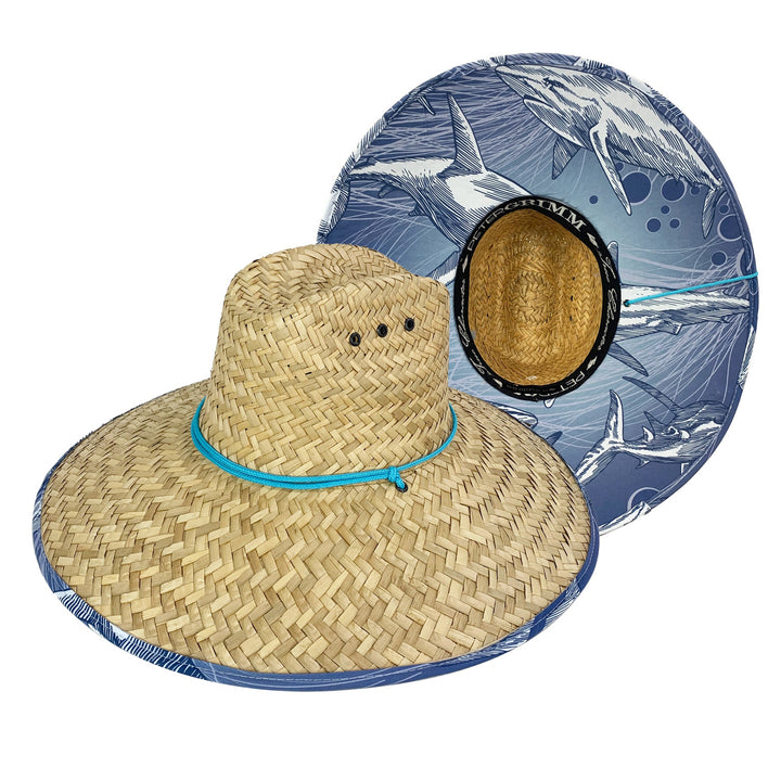 Shark Straw Lifeguard Hat  Doba Default  