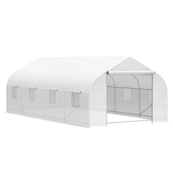 20' x 10' x 7' Greenhouse Walk-In Warm House  Doba as picture  