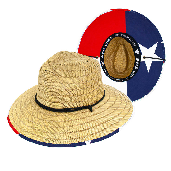 Lone Star State Straw Lifeguard Hat  Doba Default  