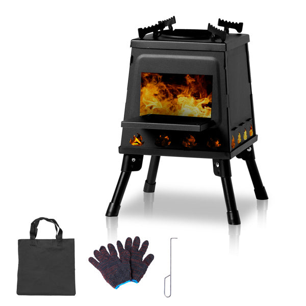 36*36*46.5cm wood camping stove  Doba as picture  