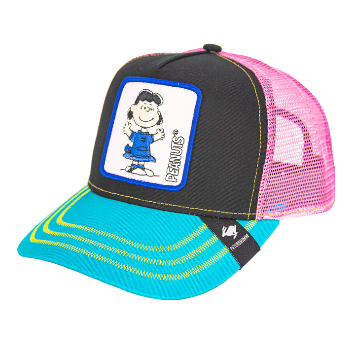 Lucy Peanuts Cotton Mesh Adjustable Trucker Hat  Doba Default  