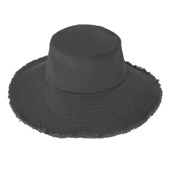 Cove Cotton Bucket Hat  Doba Black  